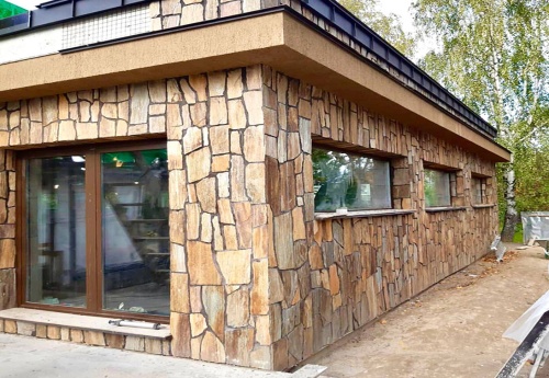 Плитняк кора дерева для фасада купить в Богдановиче