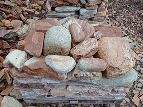 Златолит жёлтый, жёлто-зелёный глыбки и валуны для ланшафтного дизайна купить в Богдановиче