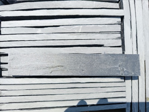 Плитка чёрная из натурального камня фасадная 30 см * 5 см, толщина 7 мм -30 мм купить в Богдановиче