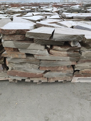 Плитняк песчаник серо-зелёный для мощения 60-65 мм купить в Богдановиче