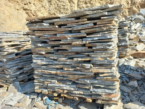 Плитняк серицит облицовочный 10-20мм купить в Богдановиче